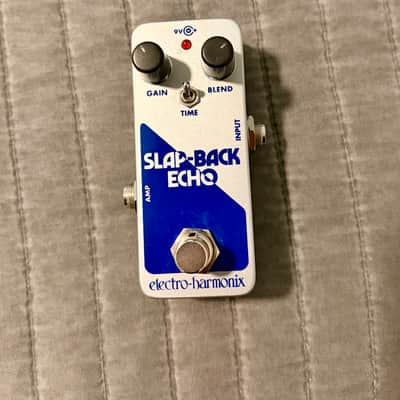 Electro-Harmonix Slap-Back Echo Reissue 2023 - Present - Silver / Blue image 1