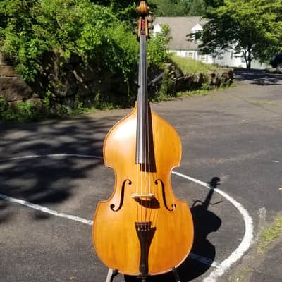Wurlitzer / Josef Novotny Czech Flatback Upright Bass -1927 fully restored Price Drop image 4