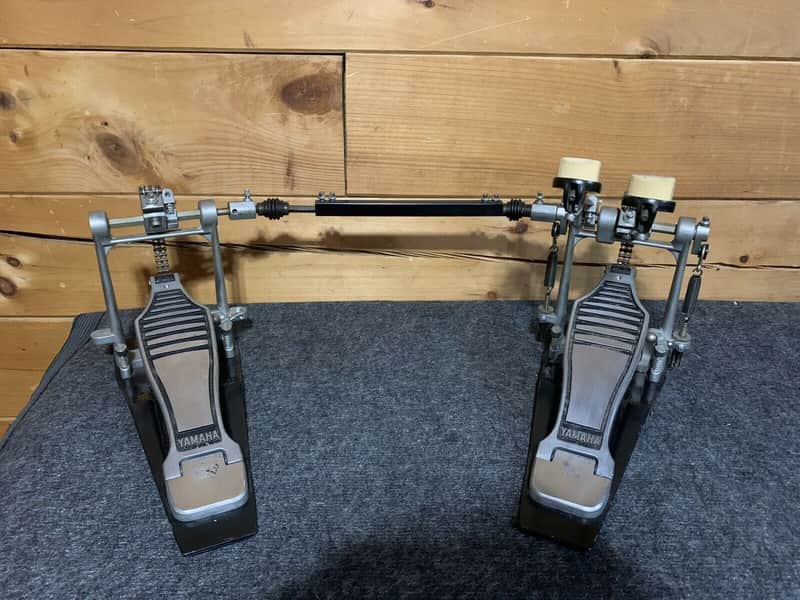Vintage Yamaha Double Chain Double Bass Drum Pedal Japan Made image 1