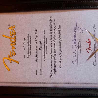 Fender Fender Custom Shop 1960 Strat Heavy Relic LH Lefthand Sunburst image 9