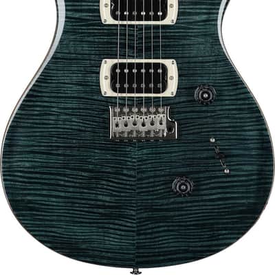 PRS SE Custom 24 Electric Guitar, Rosewood Fingerboard, Slate Blue image 2