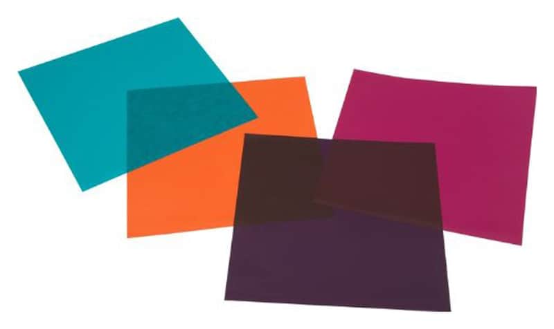 American DJ ADJ CGS-7B 7"x7" Pre-Cut Gel Paper ATMP For Par-46 Cans Light image 1
