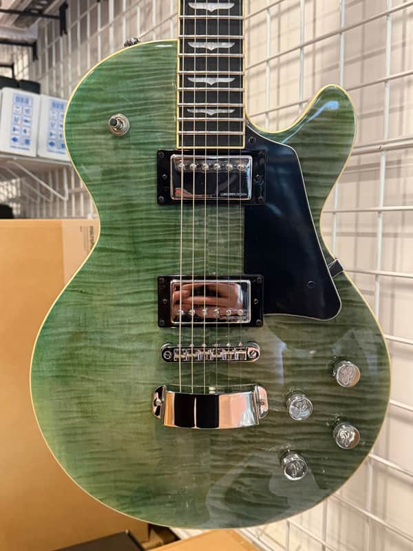 Hagstrom Super Swede SUSWEMK3-FSG Fall Sky Gloss Electric Guitar w/ case Open Box image 1