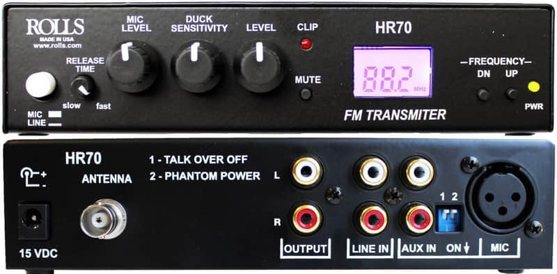 Rolls HR70 FM Broadcast Transmitter image 1