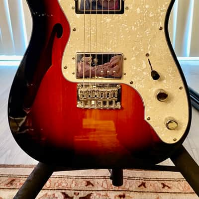 Fender Squier 70 Classic Vibe Tele Thinline,  Modified w/ Duncan Phat Cat Silencer P-90 & Tweed HSC image 3