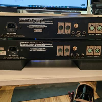 Joemeek VC2 Tube Channel Strip 2000s - Green (stereo set) image 18