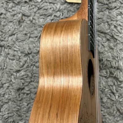 LAILA UFG2311C BEAR concert ukulele with bear engraving + cover image 2
