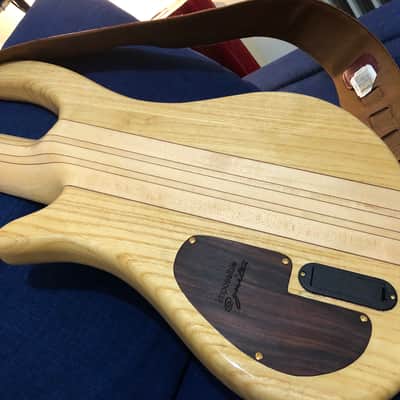 Impossible@bass™ ‎בְּצַלְאֵל Impossible@Headless Fanfret (V5) 6 strings with Bartolini + GhostFire Bullet 3.0 padded  Super Thick GigBag - Safe Shipping image 3