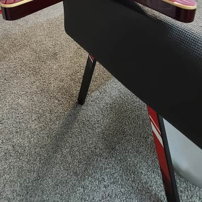 Dean V Floyd Rose CASE, Seymour Duncan Invaders, Awesome! - Wine red Dime 2021 image 15