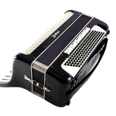 Rare Old/Vintage/Antique, German Made Piano Accordion Weltmeister - 120 bass, 16 registers (11+5) - Golden Era - Youtube VIDEO image 10