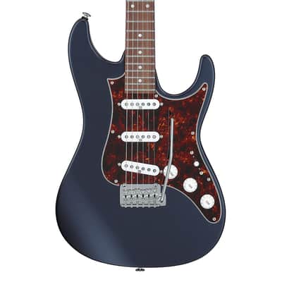 Used Ibanez AZ2203NTDBF AZ Prestige Electric Guitar - Dark Tide Blue Flat image 1