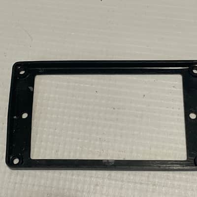 1980's Charvel Jackson Import Model Series Black Oversize Humbucker Pickup Mounting Ring image 8