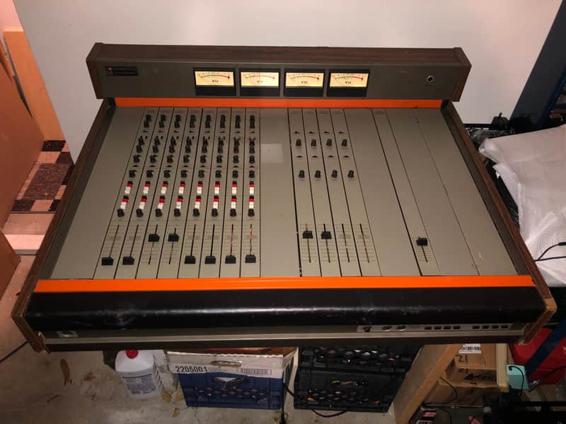 Vintage Tascam Model 10 Mixing Console 1973 as-is image 1