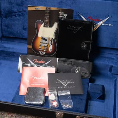 Fender Custom Shop 1970s Tele Custom Heavy Relic, Quartersawn Maple Fingerboard Electric Guitar - Super Faded Aged Sonic Blue with Hardshell Case image 19