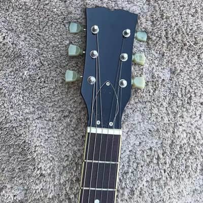 Handmade Custom Jazz Guitar, Rosewood Fingerboard, Maple Neck Red Burst image 5