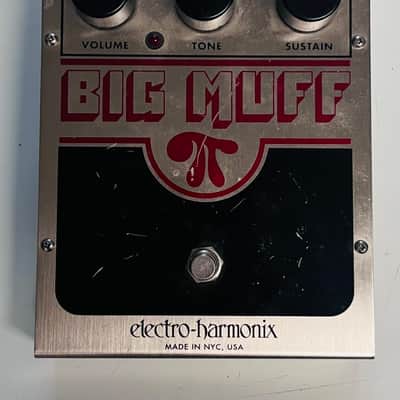 Electro-Harmonix Big Muff Pi 1990 - 2000 - Silver / Black / Red image 2