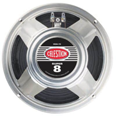 Celestion SUPER 8 8" 8ohm Ceramic Magnet Guitar Speaker image 2