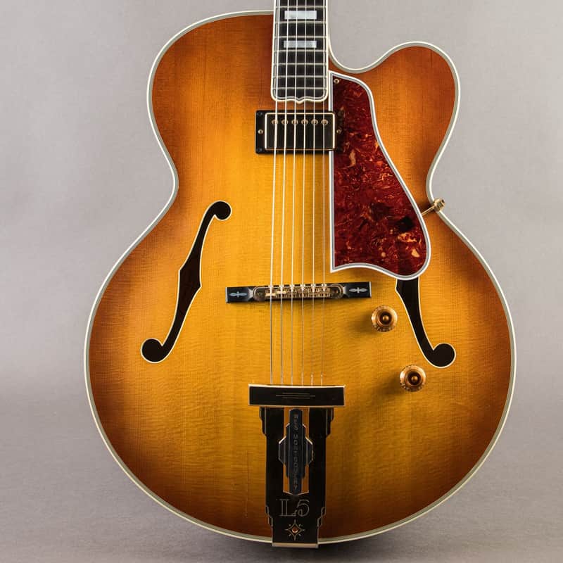 Gibson L-5 Wes Montgomery Custom 2012, Iced Tea Sunburst, Crimson Series