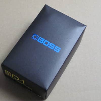 lightly handled - generally mostly very clean Boss EMPTY BOX for SD-1 SUPER OverDrive (NO pedal / NO paperwork) specifically from 2020 - but can be home for other year SD1 pedal) outside of box is black with yellow, light blue, & white graphic image 6