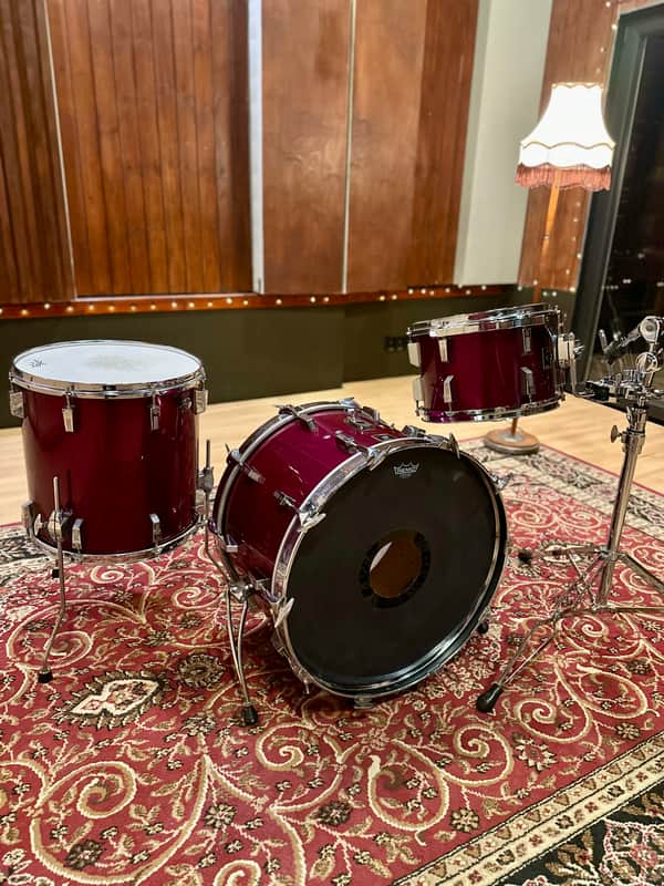 Sonor Phonic 13,16,22 1975 - Purple wrap image 1
