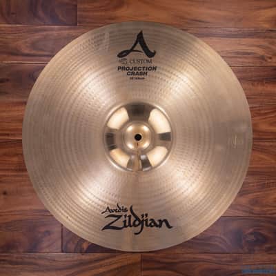 ZILDJIAN 18" A CUSTOM PROJECTION CRASH CYMBAL (PRE-LOVED) image 1