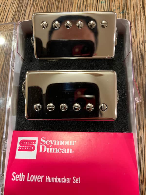 Seymour Duncan Seth Lover - Nickel Humbucker Set image 1