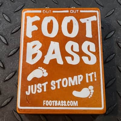 FootBass Foot Bass Kick Drum Stomp Pedal - Click Track Or Metronome Effect Foot Tap image 1