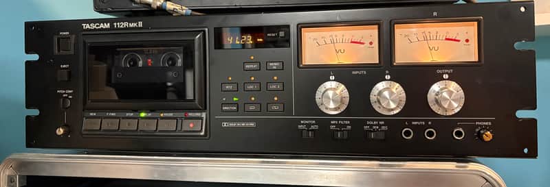 TASCAM 112R MK II 112R MK2 1994-2000 - Black image 1