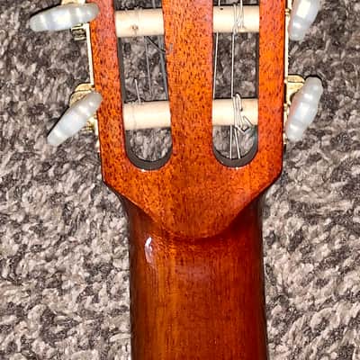 Vintage 1970 Hernandis Grade No. 1A classical guitar with Hardshell case image 17