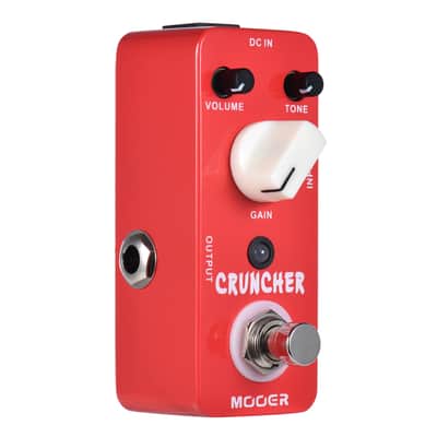 Mooer Cruncher High Gain Distortion Pedal True Bypass Free Shipment,price include the import duty for US buyer image 5