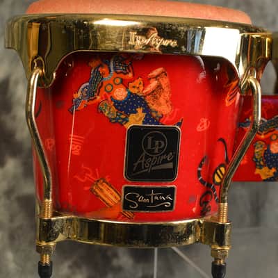 Latin Percussion LP Aspire Santana Signature Supernatural Professional Fiberglass Bongo Set image 4