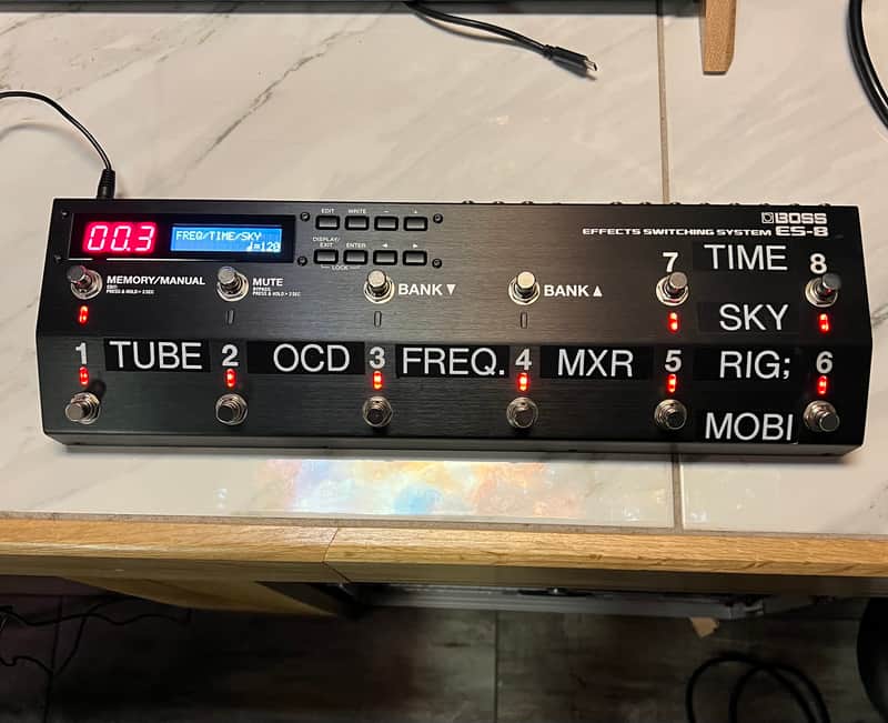 Boss ES-8 Effects Switching System 2015 - Present - Black image 1