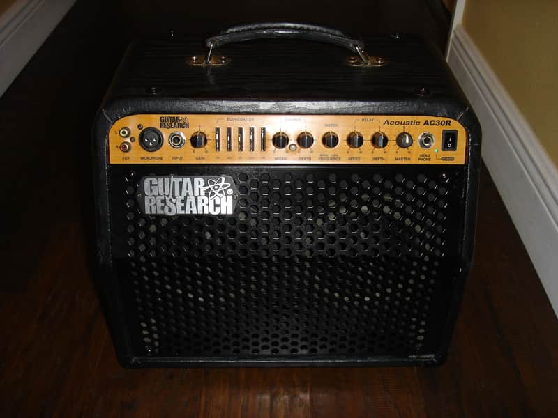 Guitar Research AC30R Acoustic Guitar and Microphone combo amp image 1