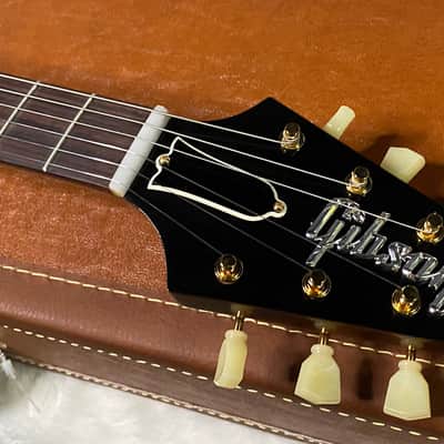 NEW! Gibson Custom 1958 Mahogany Flying V Reissue Electric Guitar - Antique Natural, VOS - WOW - Authorized Dealer - Only 6.9lbs! - G07132 image 6
