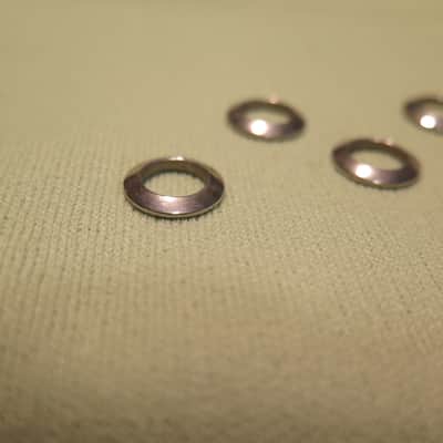 Vintage NEW-OLD-STOCK 1958 1959 Grover Pat Pend tuners nickel WASHERS for gibson Les Paul PAF Burst standard es 355 Flying v 175 SG image 7