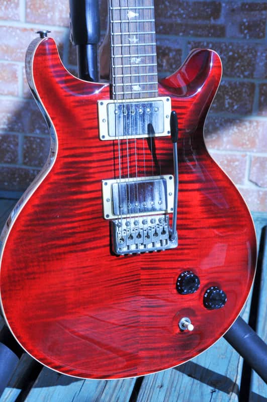 Paul Reed Smith Santana III 2001 Ruby Red with Birds image 1