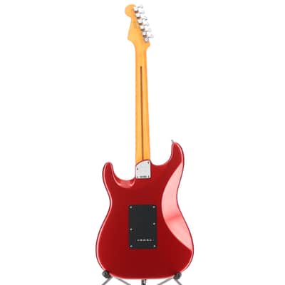 Fender Certified Pre-Owned American Ultra II Stratocaster HSS, Maple Fingerboard, Sinister Red (P8) (16483) image 6