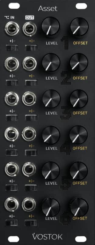 VOSTOK ASSET BIPOLAR ATTENUATOR & DC SOURCE : BRAND NEW :  [DETROIT MODULAR] image 1