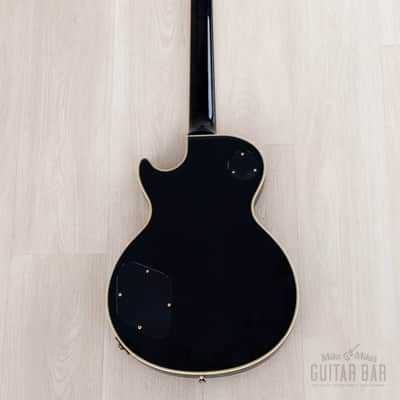 1989 Burny Black Beauty Custom '57 Model RLC-65 3 Pickup w/ VH-3 Pickups, Japan Fernandes image 3
