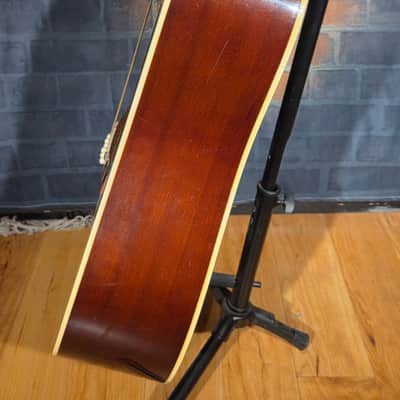 Vintage 1970s MIJ Epiphone FT-146 Texan DeLuxe Natural image 14