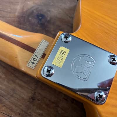 Hondo Telecaster H757 Deluxe série 1983 - Butterscotch blonde image 9