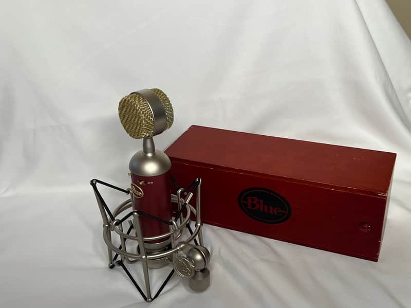 Blue Spark Large Diaphragm Cardioid Condenser Microphone 2010s - Red image 1