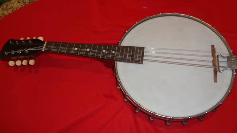 Fairbanks banjo mandolin Style K 1919 or earlier   Cherry image 1