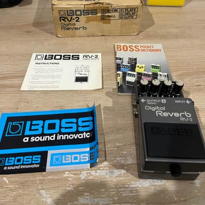 Boss RV-2 Digital Reverb (Dark Gray Label) 1987 - 1989 - Gray image 7