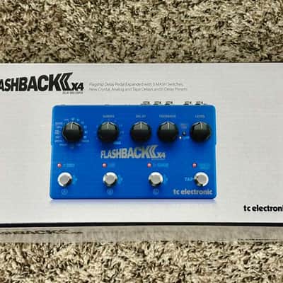 TC Electronic Flashback X4 Delay & Looper 2011 - 2019 - Blue image 1