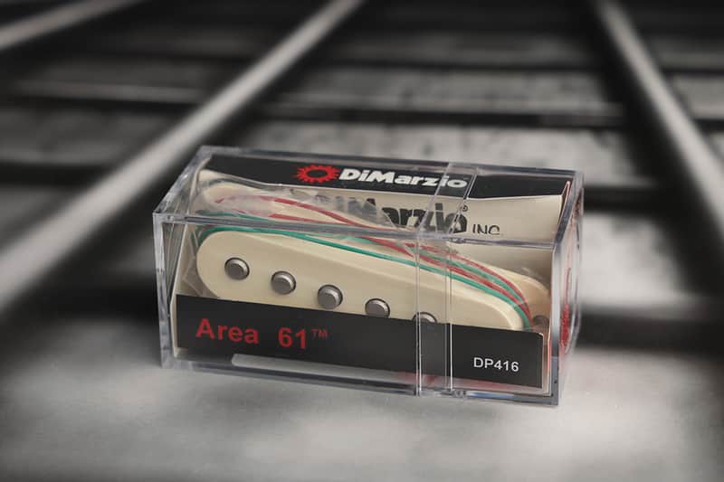 DiMarzio DP416AW Area 61 Single Coil Pickup - Aged White image 1
