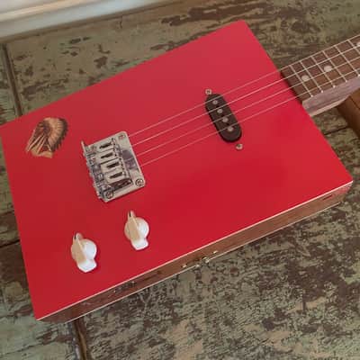 Taconic #218 4 String Electric Cigar Box Tenor Ukulele - Padron 1964 No. 4 image 5