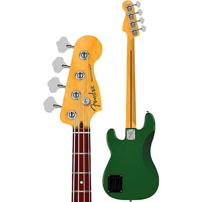 Fender Player II Modified Active Precision Electric Bass, Rosewood Fingerboard, Harvest Green Metallic TGF33 image 4