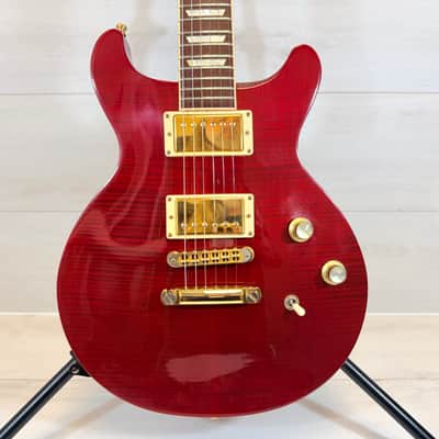 Gibson Les Paul Standard Double Cutaway Plus Top Wine Red Flame Top USA Made w/ Gig Bag 2002 - Wine Red image 2