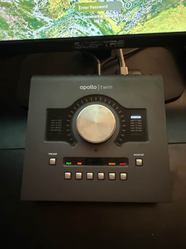 Universal Audio Apollo Twin DUO MKII Thunderbolt Audio Interface 2019 - Present - Dark Grey image 1